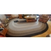 Image 1 : Large Braided Room Rug 13' 6" x 9 ' 8" In Excellent Condition As Shown