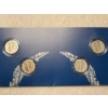 Image 5 : American Historic Society 4 Mercury Silver Dime Display W/13C US Stamp-Ft. 1923, 1924-S, 1925 & 1926