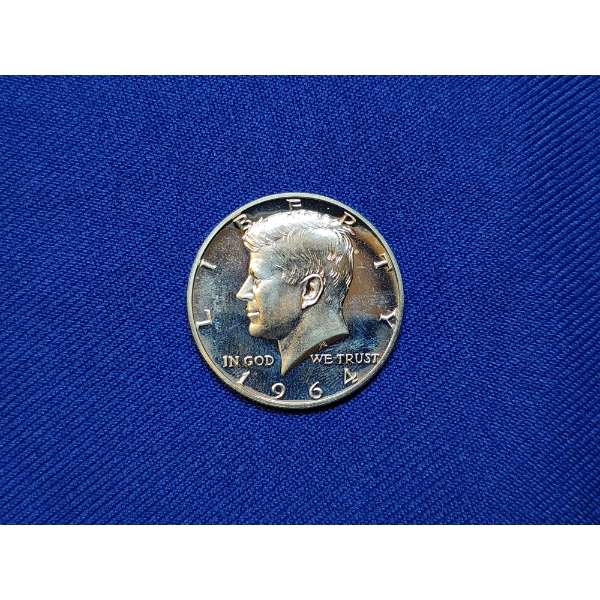 Proof-Like 1964 Kennedy Silver Half Dollar