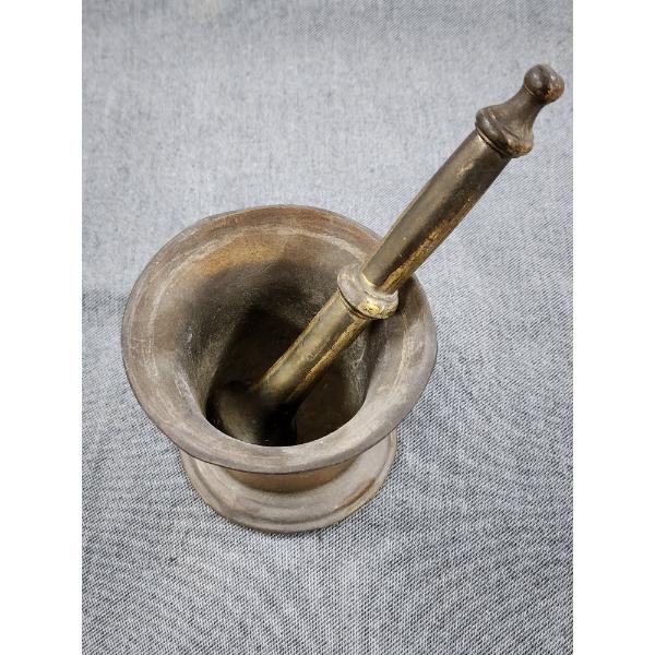 Nice Vintage Brass Mortar & Pestle