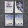 Image 9 : Four Upper Deck AUTOGRAPHED Indianapolis Colts NUMBERED Rookie Football Trading Cards
