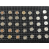 Image 2 : 	Unique Coin Collection Of Various Sizes And Face Values, 35 Coins - Mint Condition