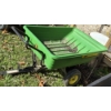 Image 2 : Nice John Deere Tow Behind Farm Cart - 4 ft x 3 ft -With Detachable Hitch bar - Can be used for hand