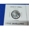Image 2 : x2 Choice Uncirculated 1943 Lincoln Steel Cents