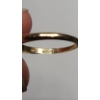 Image 5 : 14K Yellow Gold Plumb Solitaire Engagement Ring Setting - Size 5 - Weight: 1.6g