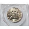 Image 4 : 1959-D Franklin Half Dollar - 90% Silver - Graded PCGS MS 64 FBL