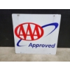 Image 1 : AAA Approved Metal Sign Measuring About 24" X 26" 