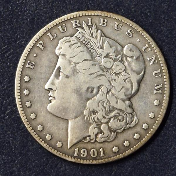 1901 S Morgan Silver Dollar - See Pics