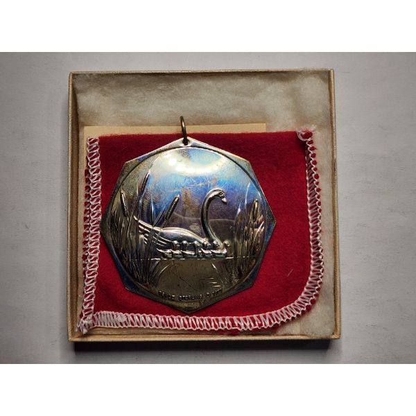 1977 Towle Sterling Silver Medallion Weighing 21.1 Grams