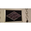 Image 2 : Modern Decorative Wall Mounted Framed Decorative Sculpture 46 x 33 O/A  Center Piece In Photo Only