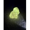 Image 2 : Degenhart Dogs - Ice Blue - Adorable Uranium Glass Dog Figurine - ~2.5 inches 