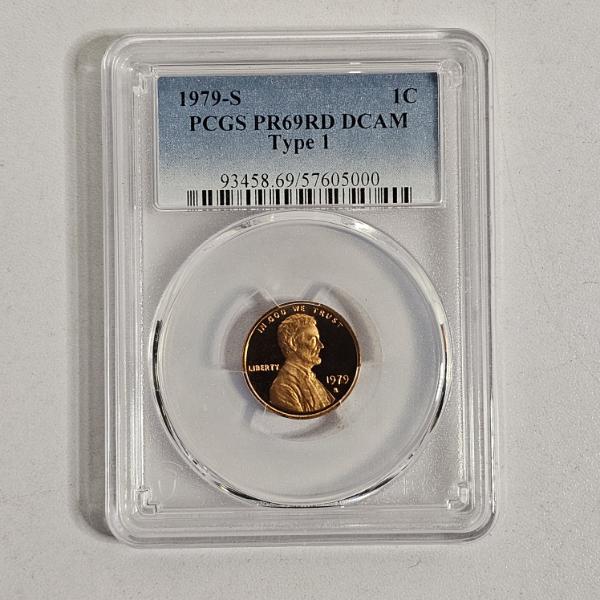 PCGS PR69RD DCAM 1979-S Type 1 Lincoln Cent