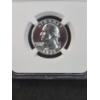 Image 2 : U.S. 90% SILVER COINS - GRADED BY NGC - OUTSTANDING 1956 PROOF 68 - WASHINGTON QUARTER
