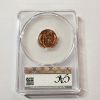 Image 3 : CAC MS63 RD United States 1958-D Lincoln Wheat Cent 
