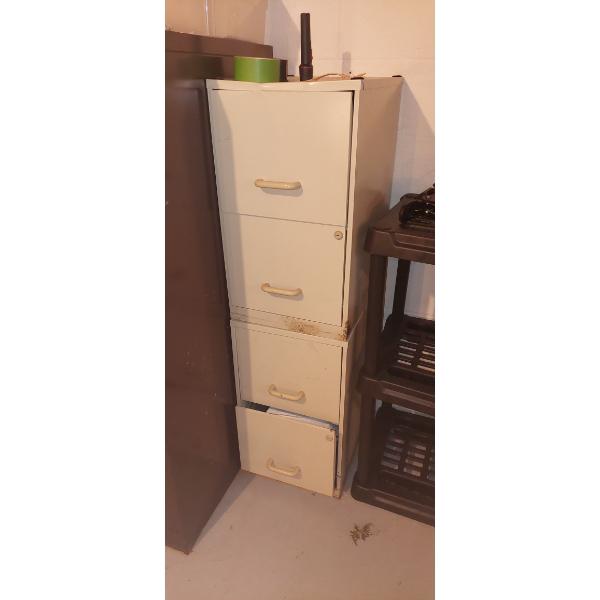 Metal Filing Cabinet As Shown - 49 " Tall 19" Depth
