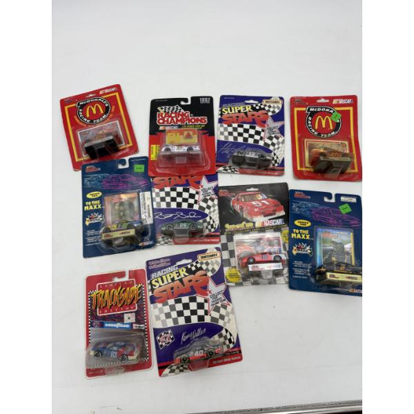 Matchbox Cars - NASCAR Cars - McDonalds Toy Cars - Goodyear - Kenny Wallace 
