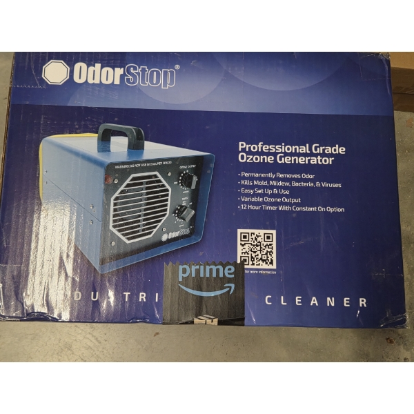 New In Box! Odor Stop Professional Grade Ozone Generator