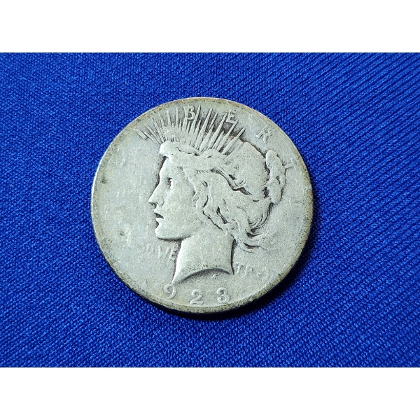 1923-S 90% Silver Peace Dollar