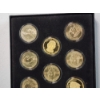 Image 5 : Set of 20 Presidential Dollar Gold-Tone Coins 
