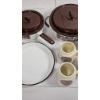Image 3 : Vintage 1960s/1970s Enamelware Cookware and Decorative Collectibles