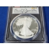 Image 10 : 2022-W PCGS PR 70 DCAM Silver Eagle FDOI 1oz Fine Silver - Signed by Emily Damstra