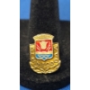 Image 1 : 18K Gold USSR Soviet Dnipropetrovsk Ukraine Badge Pin - Weight: 1.1g