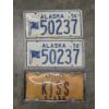 Image 1 : Three Collectors License Plates
