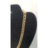 Image 2 : 14K Gold Italian heavy Curb Link Necklace - Weight: 46.1g
