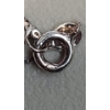 Image 11 : Beautiful Sterling Silver Cameo Jewelry Set Including Earrings, Necklace & Ring - TW: 20.2g