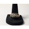 Image 1 : Gorgeous 14K Gold Ring with Diamonds and Colorful Stones Size 10 TW: 5.1g