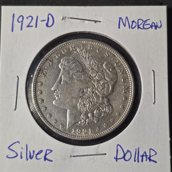 1921-D Morgan Silver Dollar
