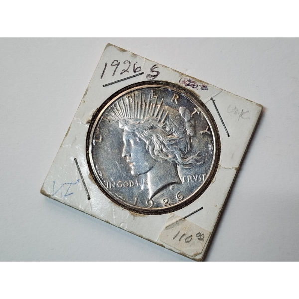 Stunning 1926-S Silver Peace Dollar 