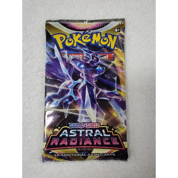 Pokemon Sword & Shield Astral Radiance Booster Pack Sealed - 10 Count Cards 