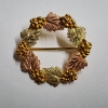 Image 1 : 10K Gold Pin Ft. Leaves & Vines ~ Weighing 3.6 Grams 