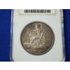 Image 2 : 1877 Trade Silver Dollar NGC AU 50 - Incredible Coin!