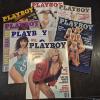 Image 1 : Group Lot - PLAYBOY MAGAZINE'S - 7  VOLUMES  2 - 1992  & 5 -1990 AS SHOWN  VERY GOOD CONDITION
