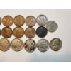 Image 4 : Assorted U.S. Coins Wheat Cents, Steel Cent, Buffalo, "V"  and Jefferson Nickels Face Value: $0.48