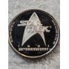 Image 2 : Star Trek 1991 25th Anniversary Commemorative Silver Coin - USS Enterprise - 1 Troy Oz. .9999 Silver