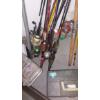 Image 2 : Super Large Group Lot Of Fishing Rods Including Reels  & Tackle See Pics