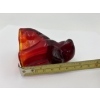 Image 5 : URANIUM Degenhart Glass Dog Red ~  BRILLIANT GLOW!