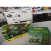 Image 1 : 3 Pc John Deere Collectible Pieces - 2 Die Cast Trucks & 1 Salt & Pepper Shaker Set