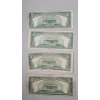 Image 4 : (4) Assorted Series United States $5 Silver Certificates - Face Value: $20.00