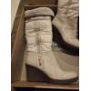 Image 2 : New!! Ugg Australia Cream Colored Wedge Winter Boots Size 7