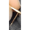 Image 5 : Collection Of 14K Gold Earrings Featuring Some Diamonds - Total Weight: 3.7g