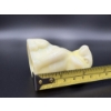 Image 7 : Degenhart Dogs - Ivory - Adorable Uranium Glass Dog Figurine - ~2.5 inches 