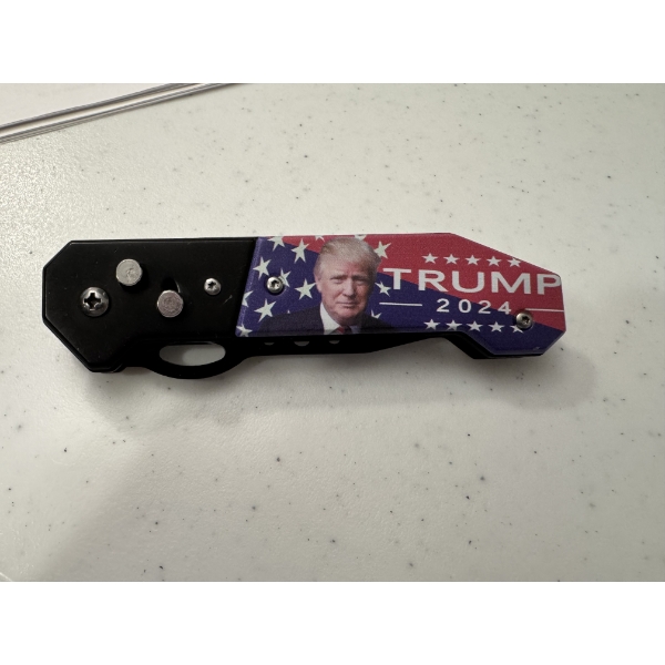 Mint Condition Donald Trump Switch Blade 2024 Campaign Knife