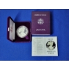 Image 1 : 1986-S American Silver Eagle Proof 1 oz .999 Fine Silver w/ Box & COA 