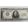 Image 3 : Exceptional Rare U.S Series 1934 FR# 2201-B New York $500 Federal Reserve Note In Protector 