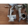 Image 2 : Assorted Vintage Kitchen Tools Including Food Grinders, Large Pot, Potato Ricer