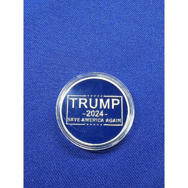 2024 President Donald Trump Commemorative Coin "Save America Again" - In Capsule